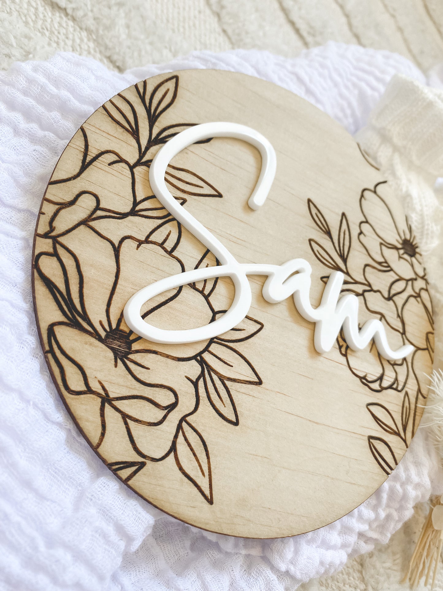 Personalised Child Name Plaque/Wall Hanging