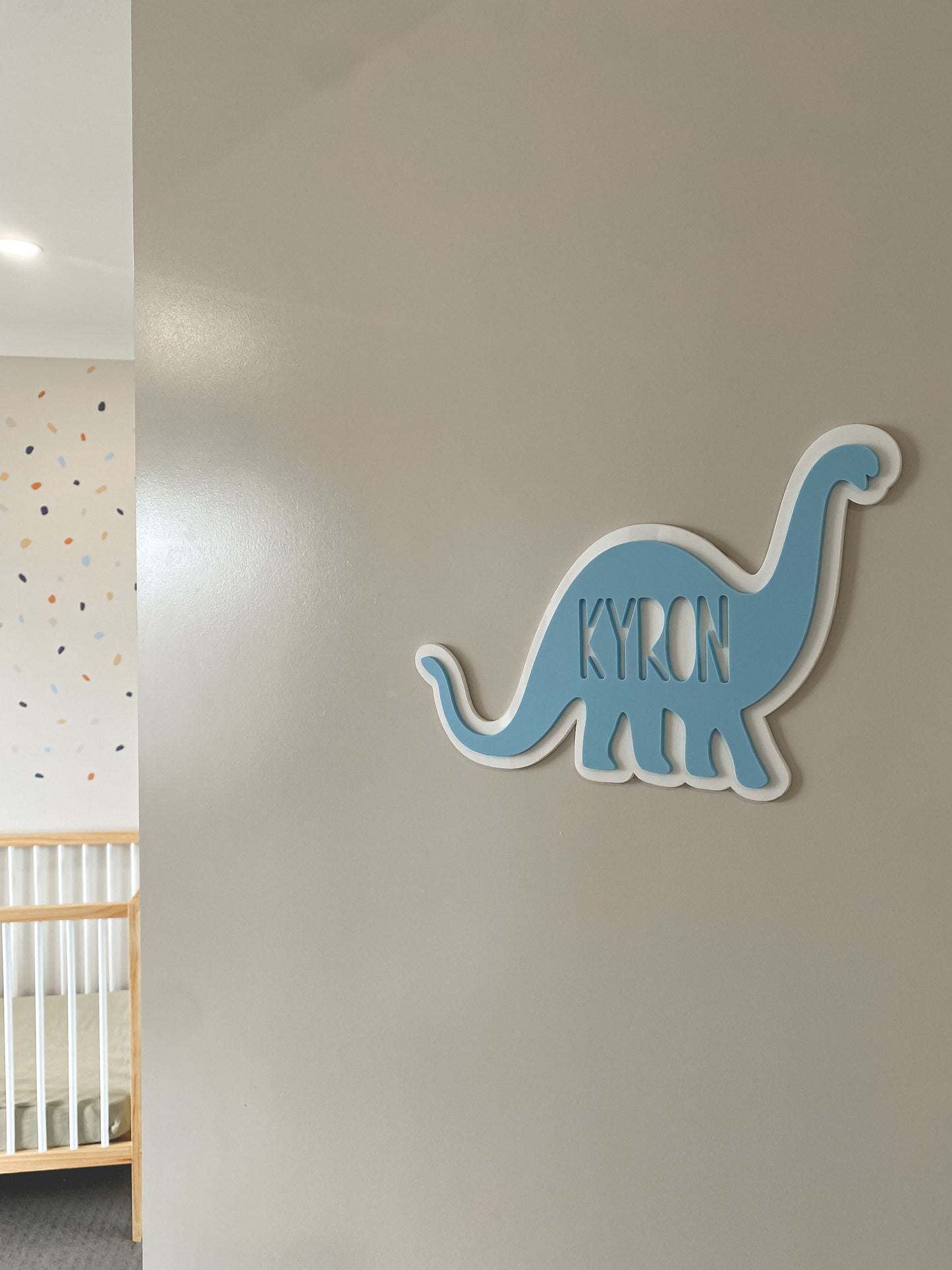 Acrylic 3D Kids Name Door/Wall Sign